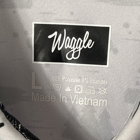 Waggle Men's Loon Lake Golf Polo Shirt - Picture 3 of 5